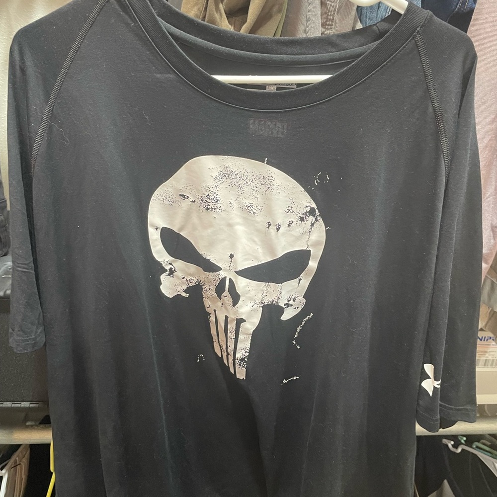 Punisher under armour shirt